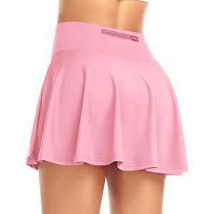 Tennis Skirt for Women with Pockets Golf Skort Athletic Skirts with Shorts